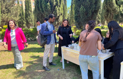 An “Art Therapy” masterclass was held at the initiative of a student from the Faculty of Biology