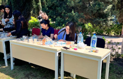 An “Art Therapy” masterclass was held at the initiative of a student from the Faculty of Biology