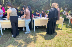 An “Art Therapy” masterclass was held at the initiative of a student from the Faculty of Biology