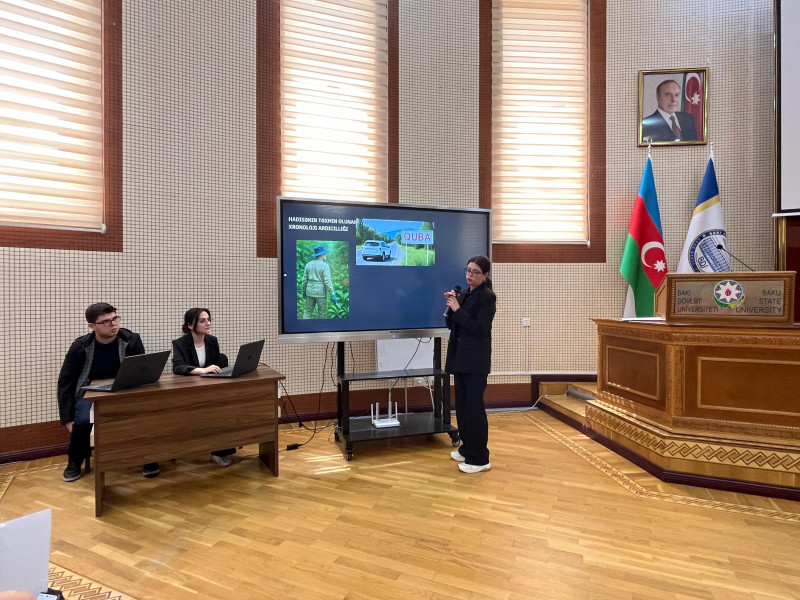 The “Forensic Genome Expertise Simulation” organized at Baku State University by the Student Youth Organization of the Faculty of Biology was successfully held