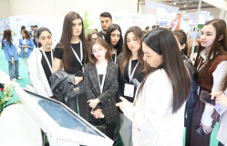 Our Students of the Food Engineering Specialty at the "Caspian Agro" – 18th Azerbaijan International Agriculture Exhibition