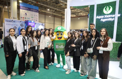 Our Students of the Food Engineering Specialty at the "Caspian Agro" – 18th Azerbaijan International Agriculture Exhibition