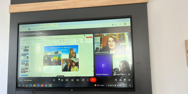 Meeting of the students of the Faculty of Biology with Lyudmila Bejenaru, Head of the Azerbaijan Multiculturalism Center at Yassı University