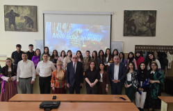 An Event Dedicated to National and Spiritual Values Held at the Faculty of Biology