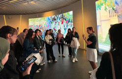 BDU-nun Filologiya fakültəsinin I kurs tələbələri Zəfər muzeyində