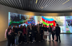 BDU-nun Filologiya fakültəsinin I kurs tələbələri Zəfər muzeyində
