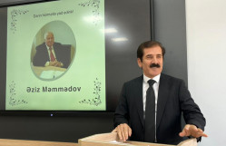 BEYNƏLXALQ MÜƏLLİMLƏR GÜNÜNƏ HƏSR EDİLMİŞ TƏDBİR KEÇİRİLİB