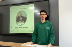 BEYNƏLXALQ MÜƏLLİMLƏR GÜNÜNƏ HƏSR EDİLMİŞ TƏDBİR KEÇİRİLİB