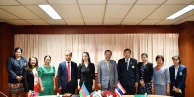 BDU-nun nümayəndə heyəti Tailandın Kasetsart Universitetində olub