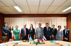 BDU-nun nümayəndə heyəti Tailandın Kasetsart Universitetində olub