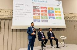 THE-nin “Qlobal Davamlı İnkişaf Konqresi”ndə BDU təcrübəsindən danışılıb