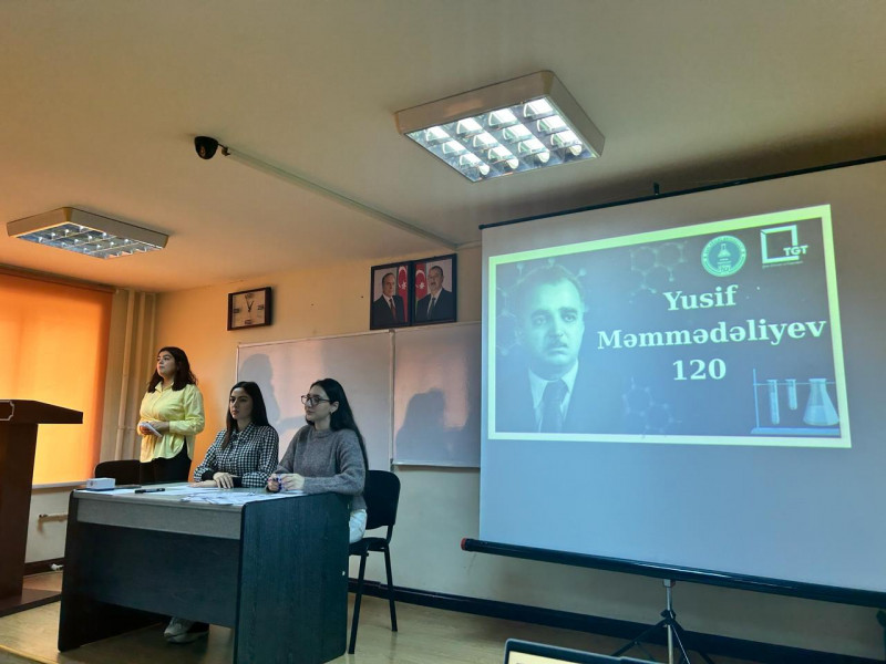 Akademik Yusuf Məmmədəliyevin 120 illik yubileyinə həsr olunmuş maarifləndirici tədbir keçirilib