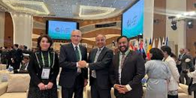 Biologiya fakültəsinin dekanı Beynəlxalq İqlim Forumunda iştirak edib