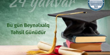 Bu gün Beynəlxalq Təhsil Günüdür