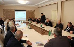 Biologiya fakültəsinin əməkdaşları Hirkan Milli Parkının yaranmasının 21 illiyinə həsr olunan dəyirmi masada iştirak edib