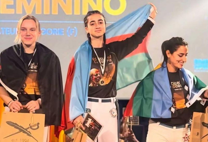 Biologiya fakültəsinin tələbəsi Xədicə Zeynallı  Kapoeyra üzrə Avropa çempionu olub