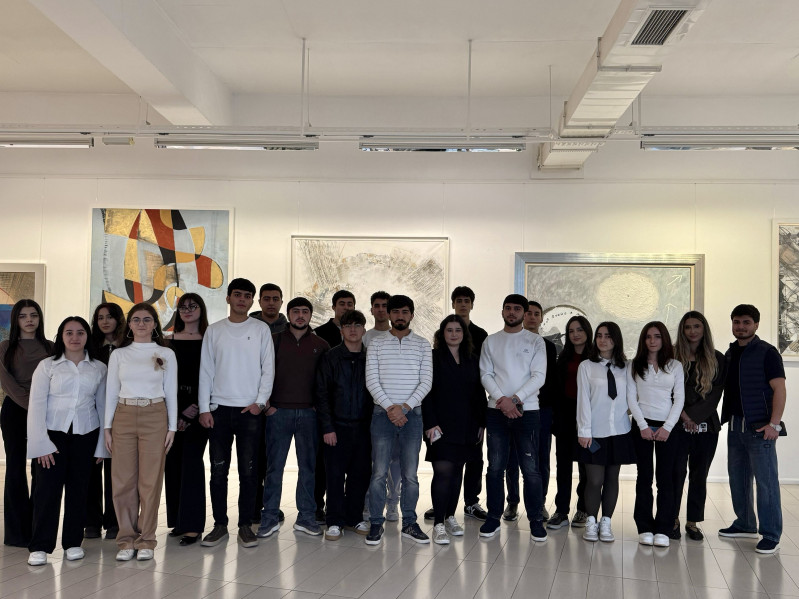 Tələbələrimiz “Müasir İncəsənət Muzeyi”ndə