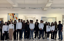 Tələbələrimiz “Müasir İncəsənət Muzeyi”ndə