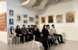 Tələbələrimiz “Müasir İncəsənət Muzeyi”ndə