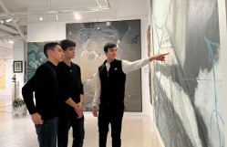 Tələbələrimiz “Müasir İncəsənət Muzeyi”ndə