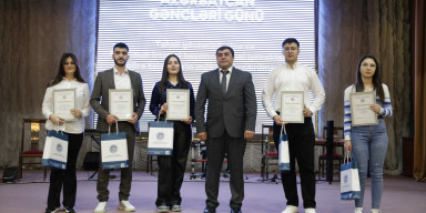 Biologiya Fakültəsinin tələbələri mükafatlandırıldı