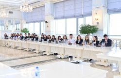 BDU-nun Hüquq fakültəsinin tələbələri Milli Məclisin fəaliyyəti ilə tanış olublar