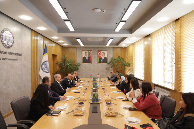 Malayziyanın ali təhsil müəssisələrinin nümayəndələri BDU-da