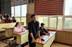 Mümtaz Xəlilzadə ilə “Akademik ünsiyyət və nitq” təlimi keçirilib