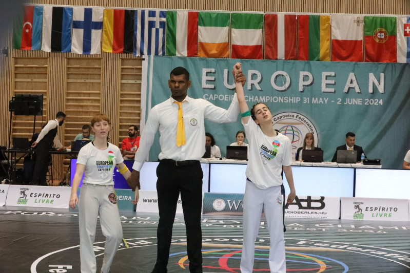 BDU tələbəsi Kapoeyra üzrə Avropa çempionatında bürünc medal qazanıb