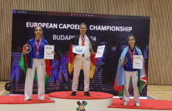 BDU tələbəsi Kapoeyra üzrə Avropa çempionatında bürünc medal qazanıb