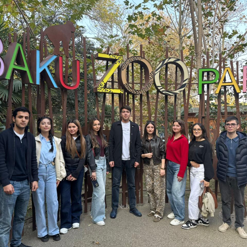 Bakı Zooloji Parkına ekskursiya təşkil olunub
