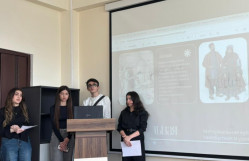 Tarix fakültəsində Azərbaycanda yaşayan etnik qruplara həsr olunmuş təqdimat keçirilib