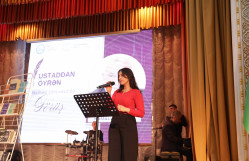 BDU-da tanınmış alim, Xalq yazıçısı, akademik Kamal Abdulla ilə görüş