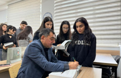 BDU-da şəhid jurnalist Məhərrəm İbrahimova həsr olunmuş kitabın təqdimatı keçirilib