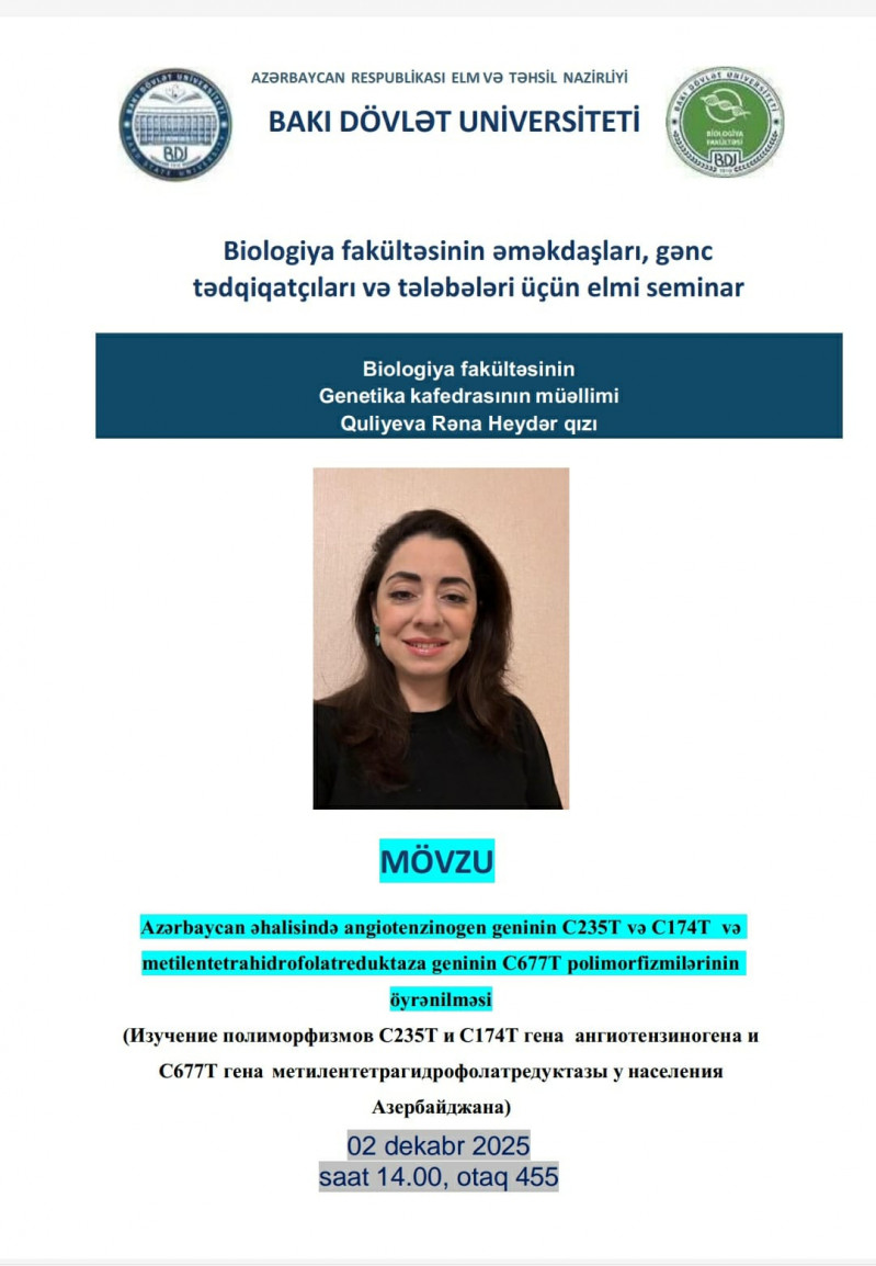 Rəna Quliyeva elmi seminarda çıxış edəcək