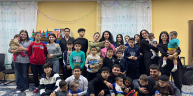 BDU tələbələri “Nur” uşaq evini ziyarət ediblər