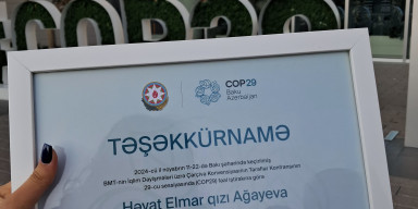 Biologiya fakültəsinin tələbələri Prezident tərəfindən təşəkkürnamə və mükafatla təltif edilib