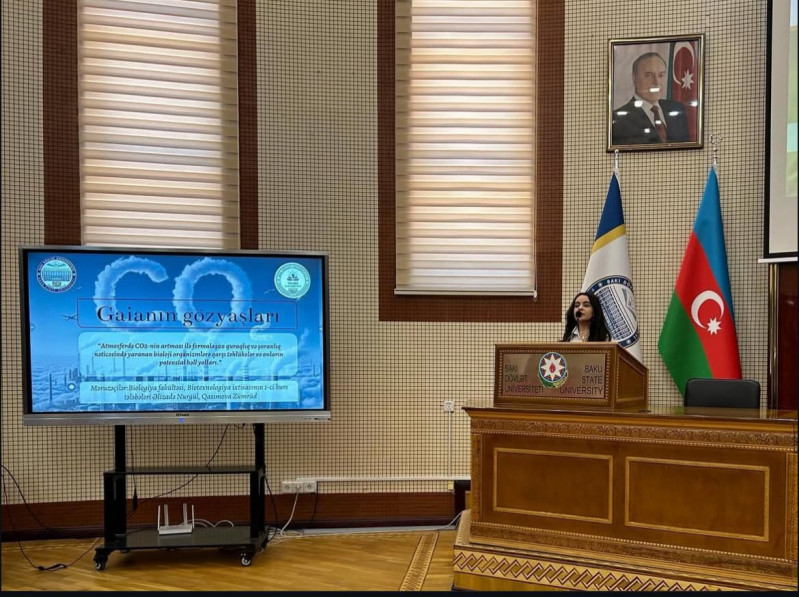 "Yaşıl dünya naminə həmrəylik ili" çərçivəsində "Gaianın göz yaşları" adlı elmi seminar keçirilib