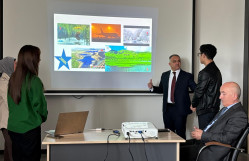 Coğrafiya fakültəsində növbəti ustad dərsi keçirilib