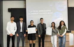 BDU-da “Layihələrin idarə edilməsi və yazılması” mövzusunda təlim keçirilib