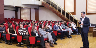 BDU-da ali məktəb tələbələri üçün seminar: “Gender əsaslı zorakılıqla mübarizə”