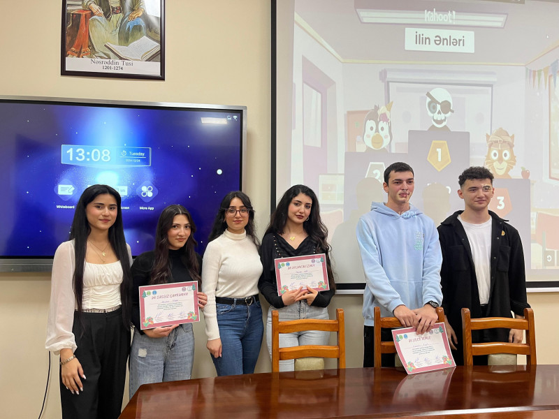 BDU Könüllüləri "İlin Ənləri" tədbiri keçirib