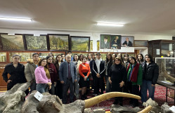 Biologiya fakültəsinin tələbələri Təbiət Tarixi Muzeyini ziyarət edib