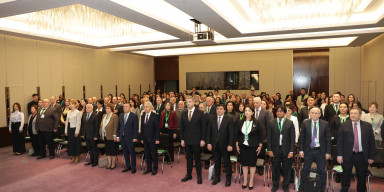 BDU-nun 105, Biologiya fakültəsinin 90 illik yubileyinə həsr olunmuş beynəlxalq elmi konfransın açılış mərasimi keçirilib