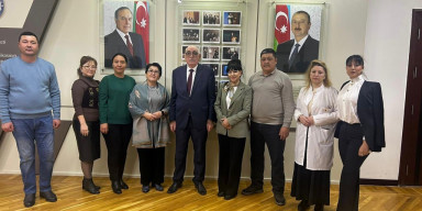 Özbəkistan və Qırğızıstan Respublikalarının alimləri BDU Biologiya fakültəsinin təşəbbüsü ilə Botanika və bitki fiziolgiyası kafedrasında və Botanika İnstitutunda olub