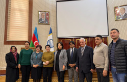 Quaid Azam Universitetinin professoru BDU-da ustad dərsi keçib