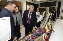 “Human and Habitat” adlı rəsm sərgisi keçirilib