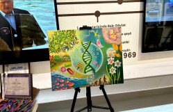 “Human and Habitat” adlı rəsm sərgisi keçirilib