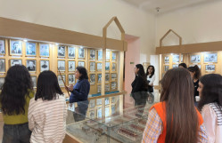 Biologiya fakültəsinin tələbələri Azərbaycan Təbabət Muzeyinə ekskursiya edib
