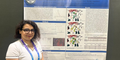 Biologiya fakültəsinin gənc tədqiqatçısı ABŞ-da azometin törəməsinin antibakterial təsirinə dair çıxış edib